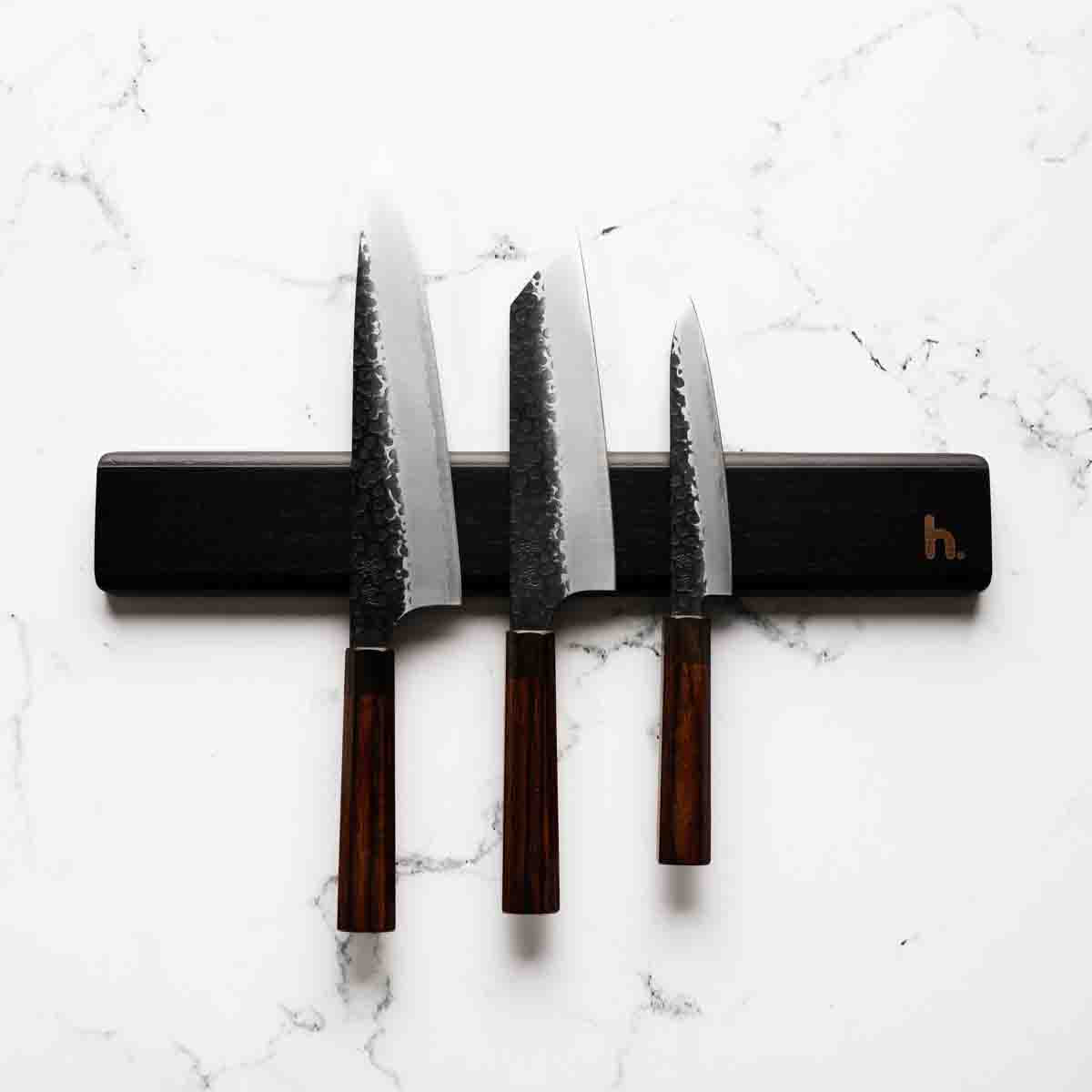 Seido Ginsan Kurouchi Tsuchime - 3 Piece Set