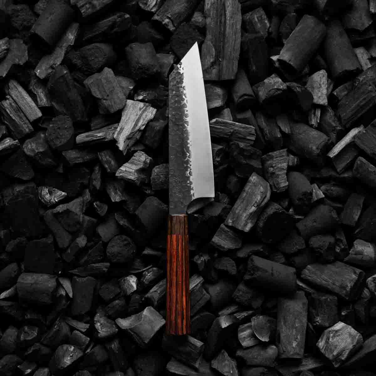 Seido Ginsan Kurouchi Tsuchime - 2 Piece Set