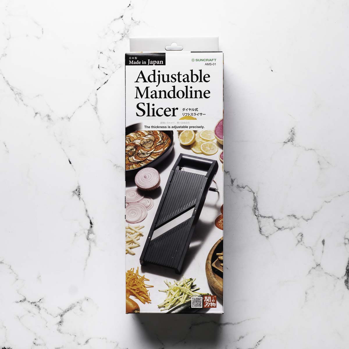 Suncraft Adjustable Mandoline Slicer