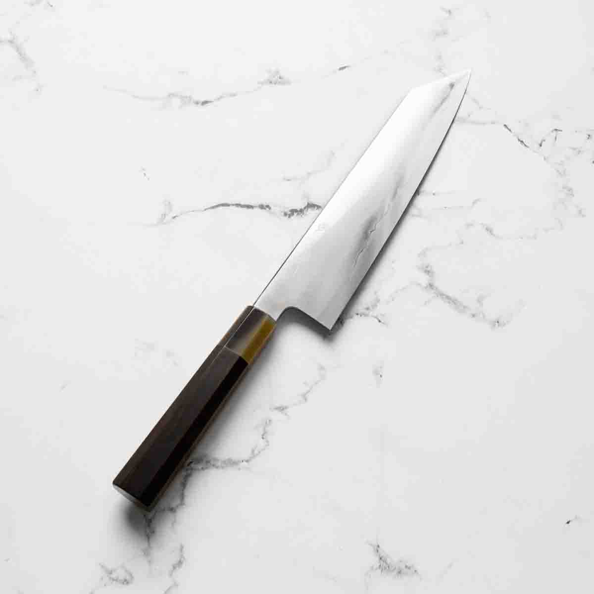 Tetsujin Hamono Ginsan Metal Flow Kiritsuke 240mm