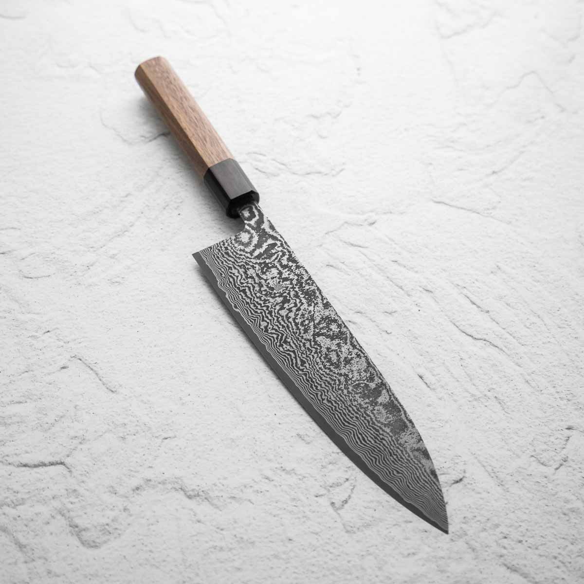 Shiro Kamo SG2 Black Damascus Gyuto 210mm